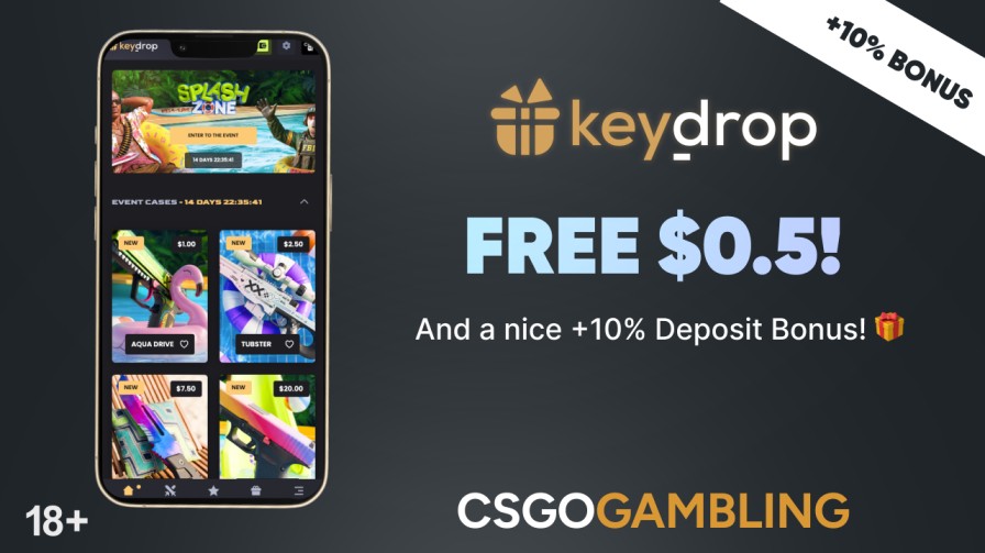 keydrop bonus offer
