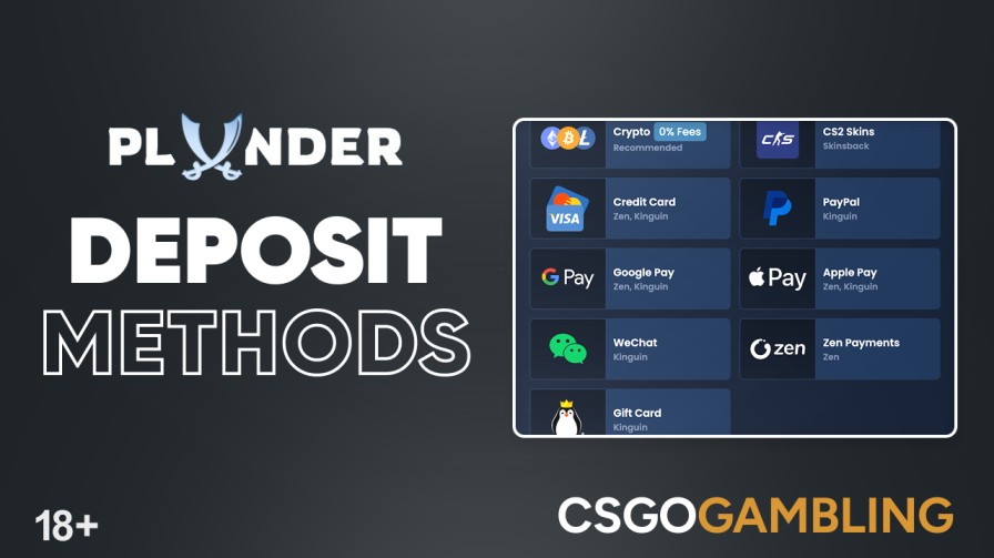 Plunder deposit methods