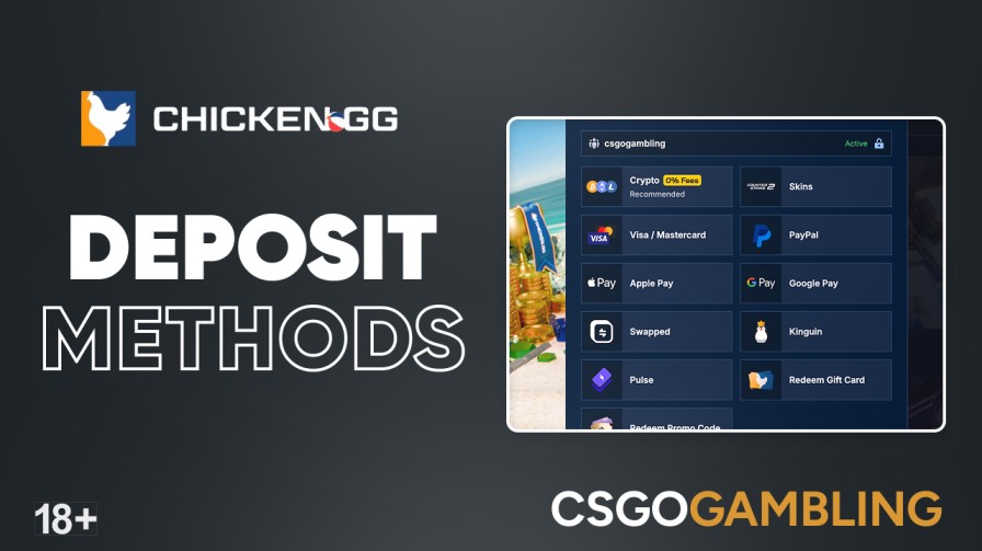 chicken.gg deposit methods