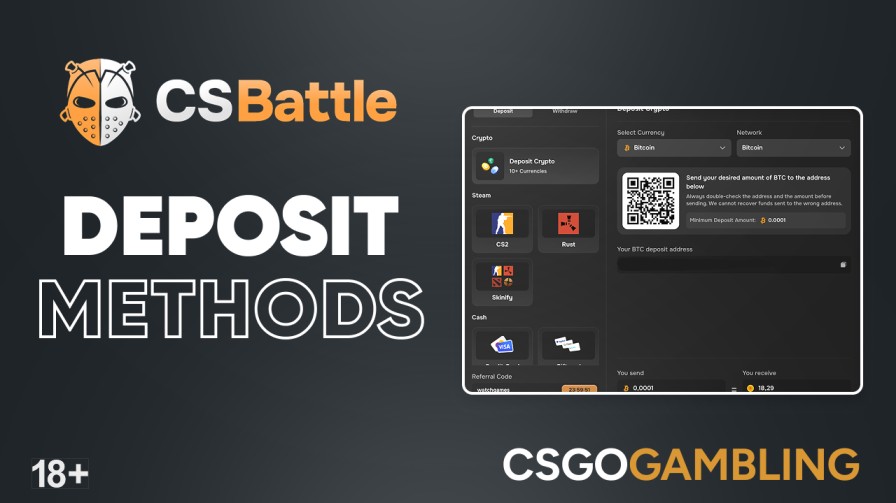 csbattle deposit methods
