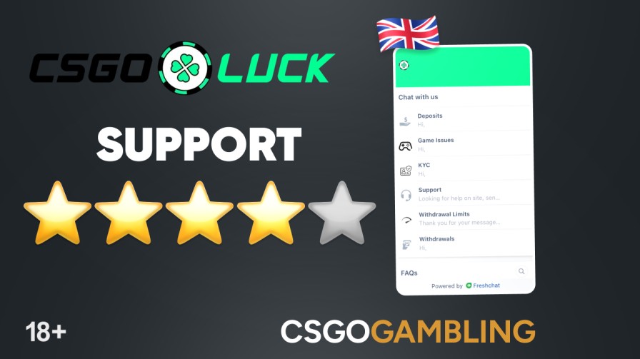 csgoluck support