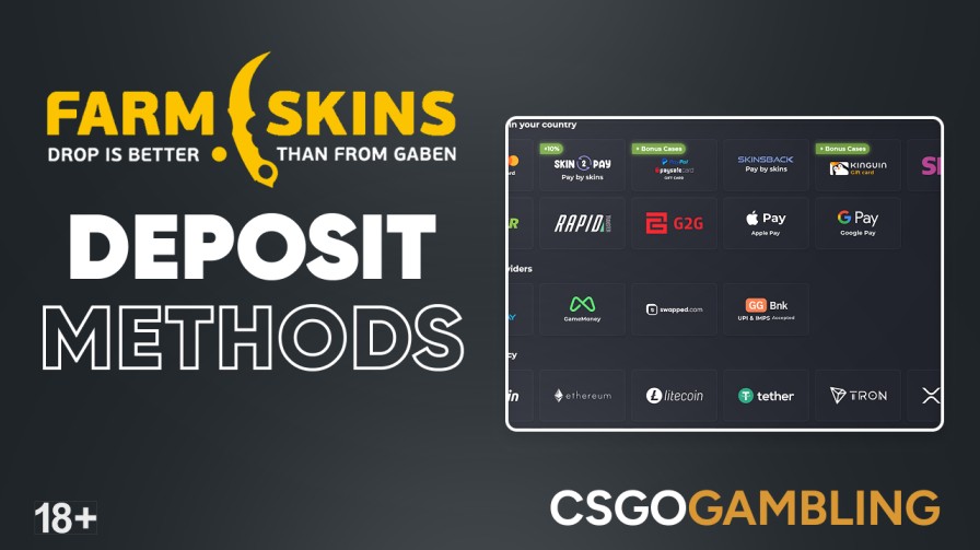 farmskins deposit methods