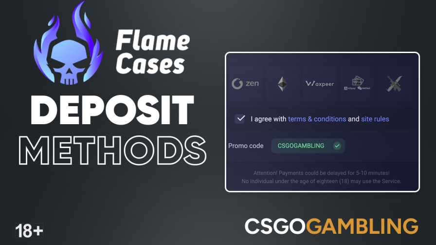 flamecases deposit methods
