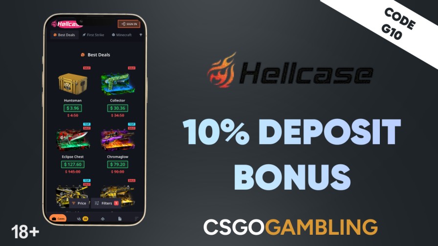 hellcase bonus offer