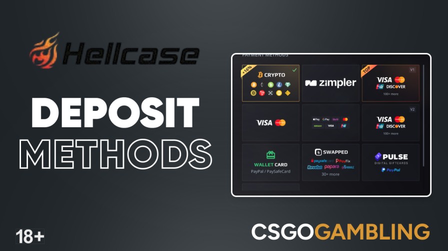hellcase deposit methods